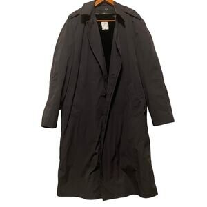 Men’s Black Unbranded Trench Coat